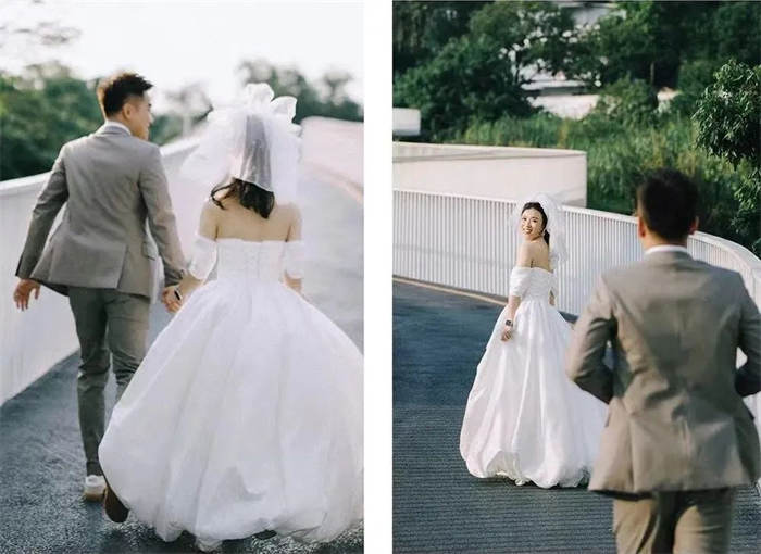 怡境國際喜花里云道上的婚紗拍攝