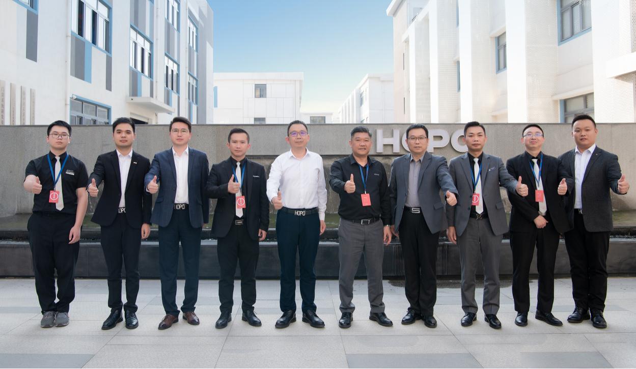 派雅門窗來訪HOPO好博窗控集團(tuán)并簽署戰(zhàn)略合作協(xié)議